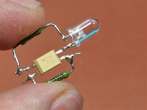 Маячок на оптопаре.Интересная мигалка для сигнализации | Электронные ...
