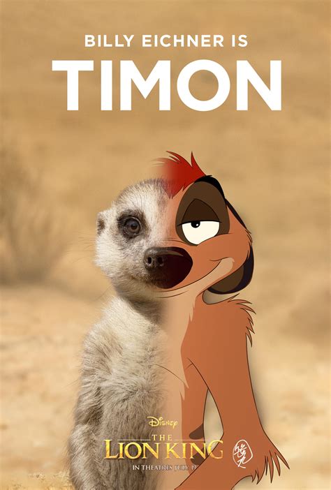2019 THE LION KING (Timon) by sasamaru-lion on DeviantArt