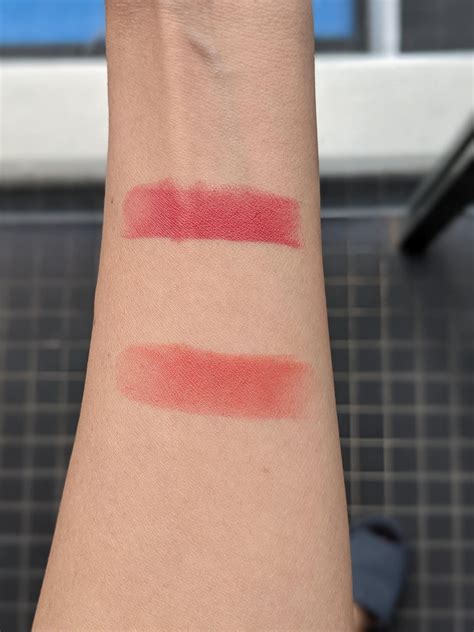 Gray/mauve lipstick swatches in shades that are probably not very ...