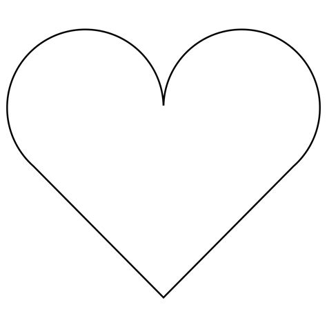 Large Heart Printable - Printable New Year Banners
