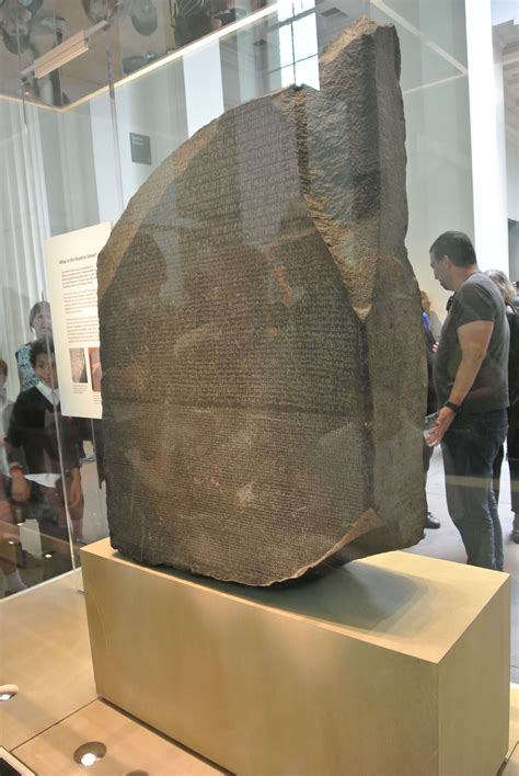 The Rosetta Stone-The British Museum. One of the most amazing ...