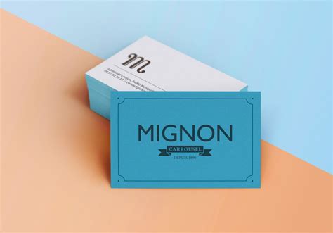 Mignon Brand Identity3 – Fubiz Media