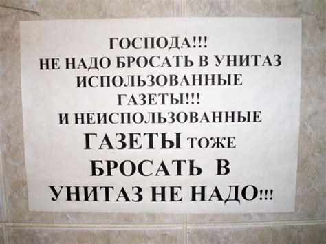 Почему нельзя бросать бумагу в унитаз или это миф: ответы экспертов ...