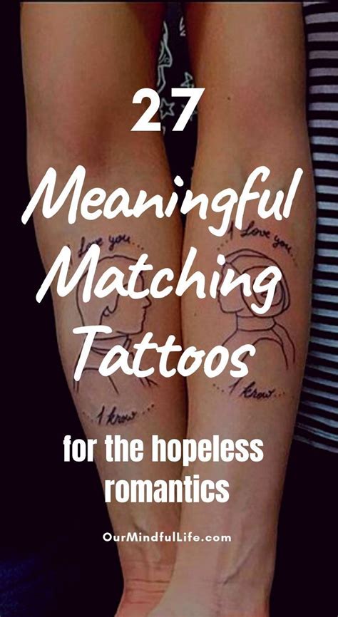 112 Hopelessly Romantic Couple Tattoos That Are Better Than A Ring ...