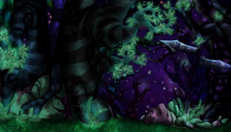 Alice in Wonderland Background - Cheshire Cat by YourFavoriteSoyBean on ...