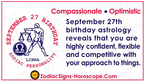 September 27 Zodiac (Libra) Horoscope Birthday Personality and Lucky ...
