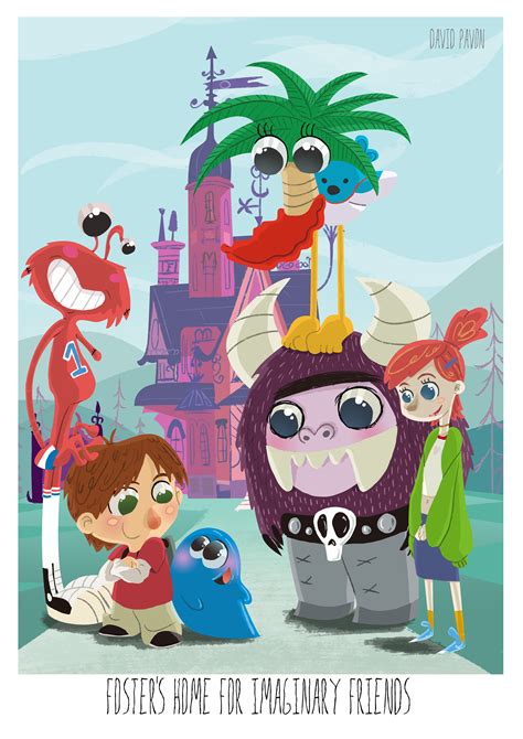 Foster's home for imaginary friends | Behance