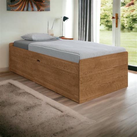 Cama De Solteiro Preco - Cama Solteiro Baú Camila Naturale Framar - Escorrega o Preço