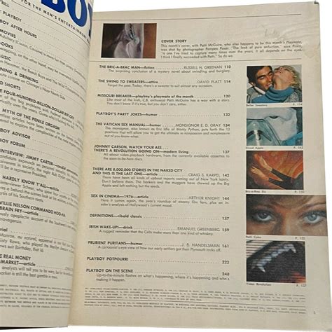 PLAYBOY MAGAZINE November 1976 PATTI McGUIRE on eBid United States