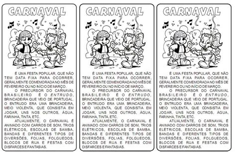 Produção De Texto Sobre O Carnaval - Textos sobre o Carnaval, produção de texto sobre carnaval.-ESPAÇO EDUCAR