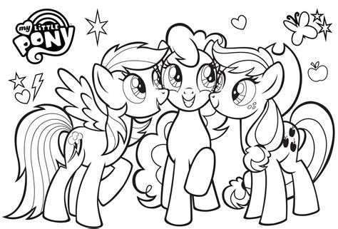 Ausmalbilder My Little Pony