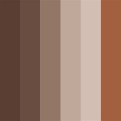 Slippery Mud Color Palette | Color schemes colour palettes, Brown color ...