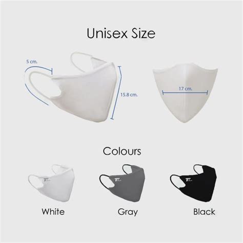 TOWA Anti Bacteria Mask - Black