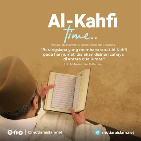 Jangan lupa baca Al-Kahfi ya | Motivasi, Kata-kata motivasi, Kata-kata ...