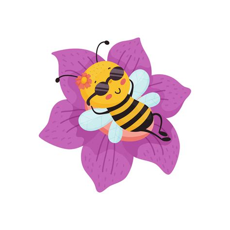 AI generated Cartoon character tabby bee with funny surprised face