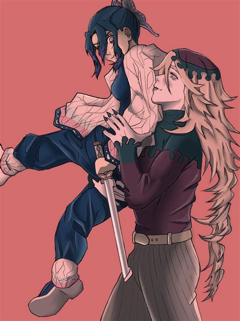 ArtStation - Shinobu and Douma