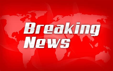 breaking news text overlay red background gap message alarm
