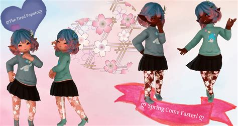 Spring come faster! - The Glamour Dresser : Final Fantasy XIV Mods and More