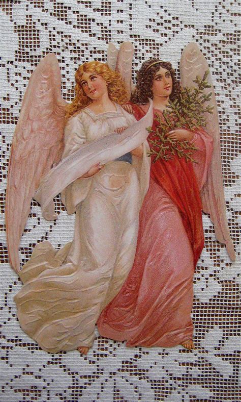 Christmas angels from Germany | Victorian angels, Angel pics, Angels ...