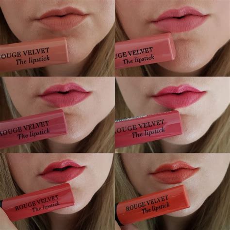 Bourjois Rouge Velvet The Lipstick Collection | Review and Swatches ...
