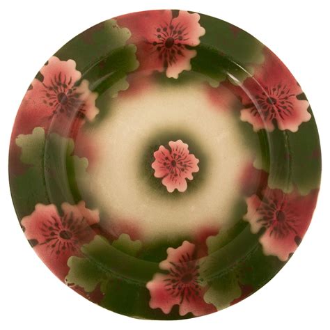Kuznetsov Ceramic Plate, Russia, Early 20th Century For Sale at 1stDibs