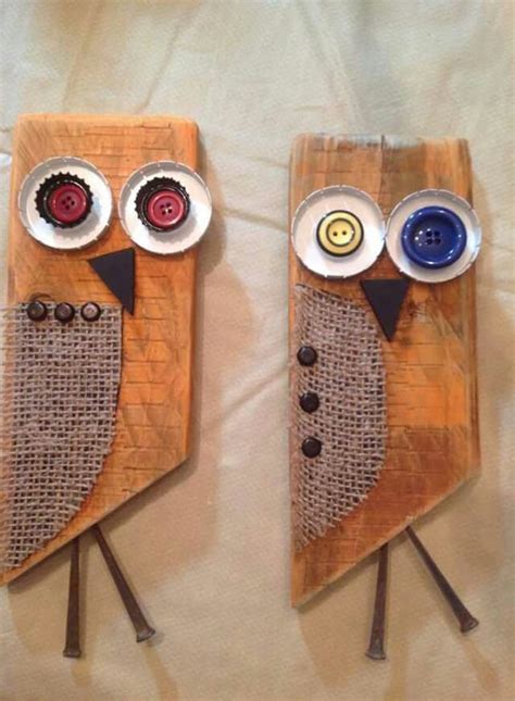 Gayle at Heilbrun Designs : Pallet Wood Owls. | Owl crafts, Scrap wood ...