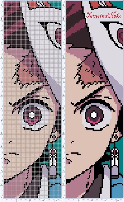 Anime Minecraft Pixel Art Grid - Pixel Art Grid Gallery
