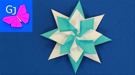 Модульная оригами Звезда из бумаги ⭐ Modular Origami Star - YouTube