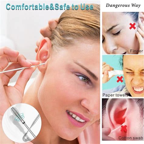 Earwax Removal Kit Set of 6 - Professional Ear Cleaning Tools