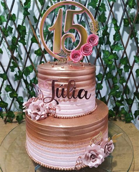 Bolo De 15 Anos Menina
