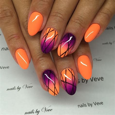 Nail Art Designs With Orange | Daily Nail Art And Design