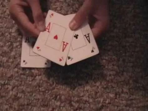 how to do the three card monte trick