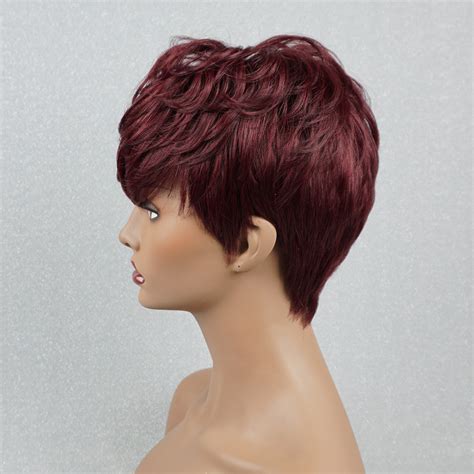 Red Ombre Pixie