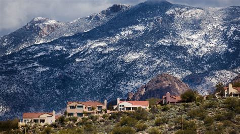 tucson weather  snow