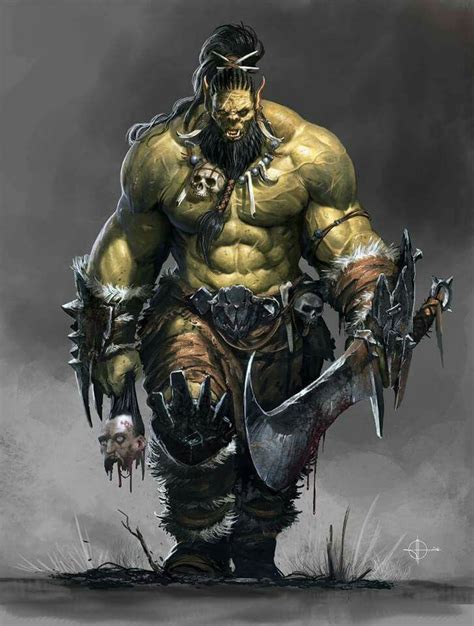 Xorok Steelscream (antagonist) | Warcraft art, Fantasy monster ...