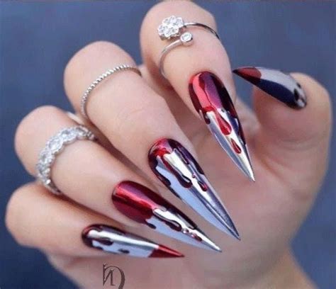 Pin by Edy on Nails 💅 💅 💅 💅 | Halloween nails, Gel nails, Horror nails