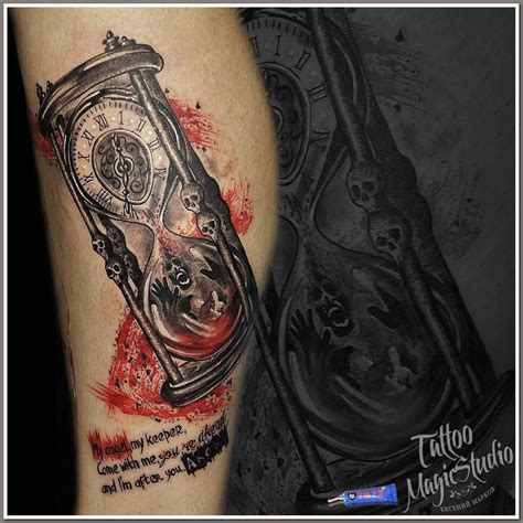 треш полька trash polka песочные часы hourglass | Hand tattoos, Tattoos ...