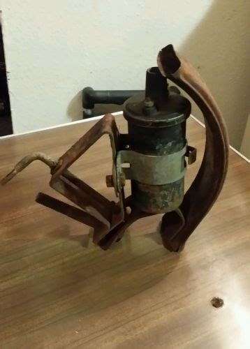purchase  studebaker truck spark plug wire coil bracket  fresno