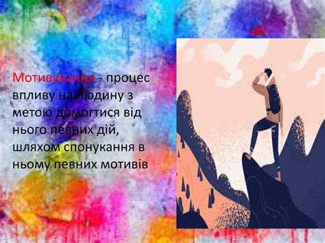 Поняття мотив і мотивація