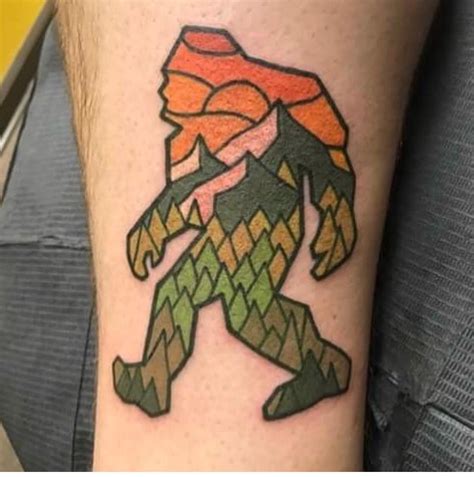 sasquatch tattoo ideas orangetattooshopcom