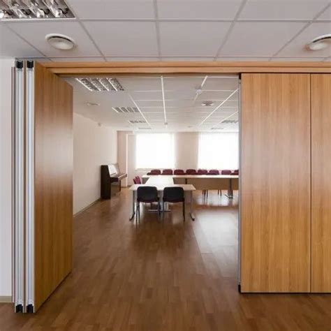 Brown Wooden Office Partition at Rs 1550/square feet in Bengaluru | ID ...