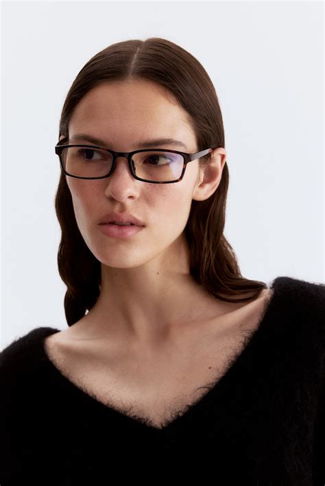 Blue Light Eyeglasses - Brown/tortoiseshell pattern - Ladies | H&M US