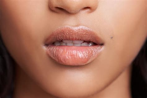 premium photo natural  subtle lip aesthetics  models lips