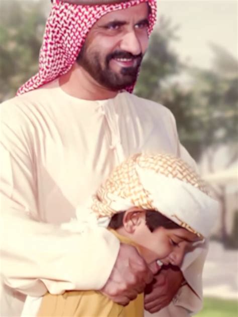 7 rare photos of Sheikh Hamdan with Sheikh Mohammed from his childhood ...