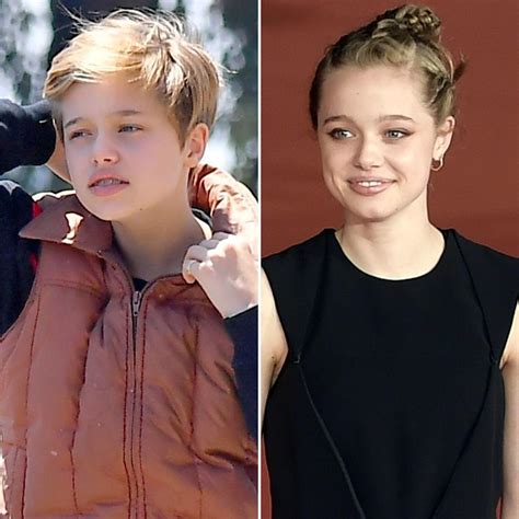 shiloh jolie pitts hair    multiple styles