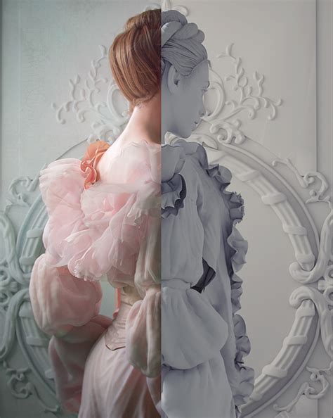 Pink Dress on Behance