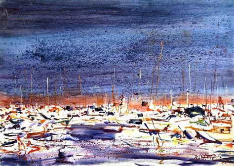 Robert Freiman - American 20th Century Oil Painting Nude Portrait of