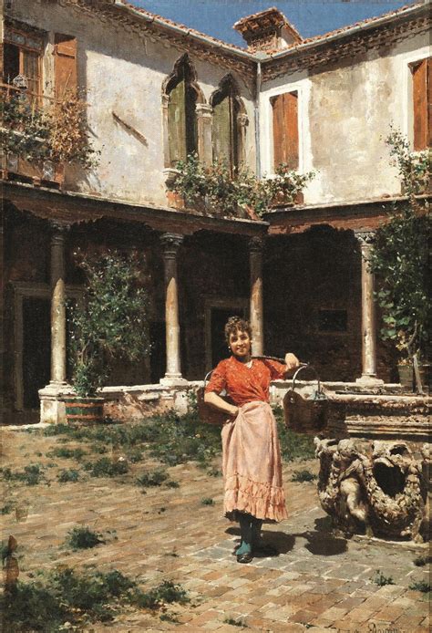 Augusto Lovatti (1852 -1921) | Genre / landscapes painter | Tutt'Art ...