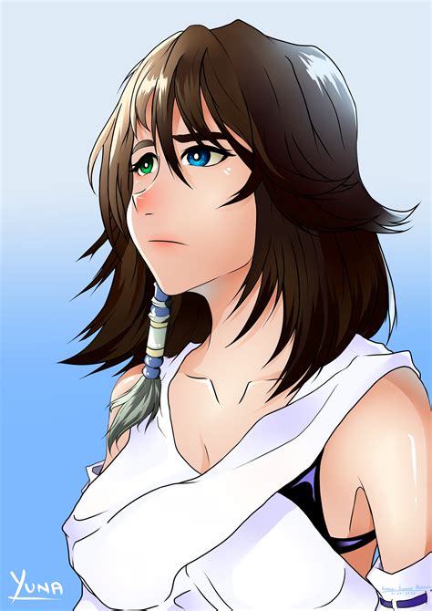 My fan art of Yuna