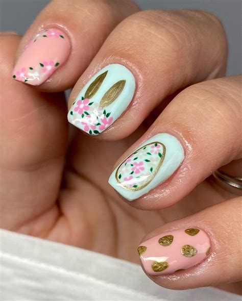19 Simple Cute Easter Nails - Sparkling Boy Ideas